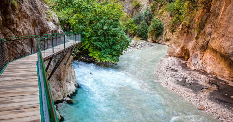 Saklıkent Canyon Turkey: Walking Through Ice-Cold Water Between Towering Cliffs